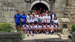 Dos equipos de Nueva York y Dub�i participantes en el Trofeo Congalsa visitaron el museo