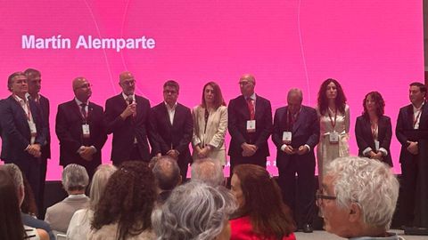 Mart&iacute;n Alemparte, director de Agacal, particip&oacute; en la inauguraci&oacute;n de la feria