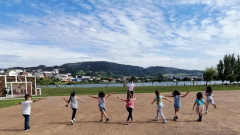 Una de las actividades de las Escolas Culturais de Narón