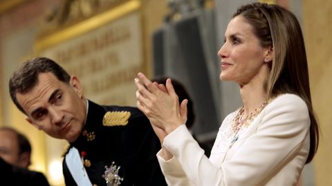 Acto de proclamaci�n ante las Cortes Generales del rey Felipe VI. 