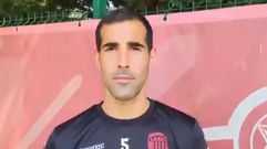 El capit�n del Lugo, Pita, agradece en un video en las redes sociales el apoyo que reciben de los aficionados y excompa�eros del club