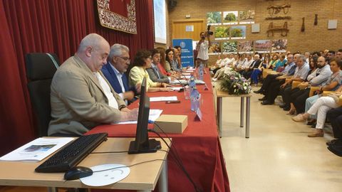 Acto de graduacin de alumnos de ingeniera en la Escola Politcnica Superior del campus de Lugo