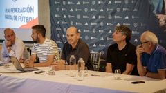 El presidente Rafael Louz�n presidi� el pleno ourensano de la Federaci�n Galega de F�tbol