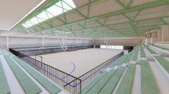 El pabelln pasarn a tener gradas en ambos fondos y en los dos laterales