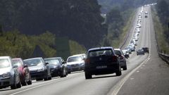 Los desplazamientos en verano entre ambas comarcas se disparan