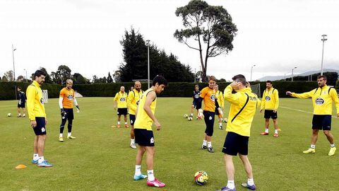 Arizmendi, entrenando en Colombia