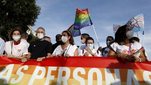 Desfile del Orgullo 2021 en Madrid