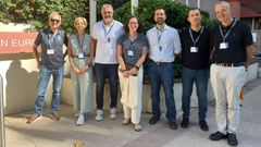 Profesores de los centros gallegos que estn en el programa Escuelas Embajadoras del Parlamento Europeo