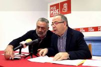 Dono y Bugallo ofrecieron ayer una rueda de prensa en A Estrada.