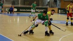 Tombita, durante el encuentro del Liceo contra el Bassano italiano.