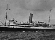 Av�n, vapor en el que Fidalgo regres� a Argentina en 1909.