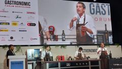 El chef Javier Olleros, en el Gastronomic Forum de Barcelona