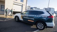 Imagen de archivo de un vehculo de la Guardia Civil.