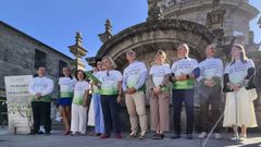 Presentaci�n da oitava marcha Contra o Cancro en Pontevedra