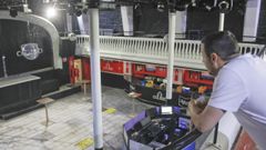 En la imagen,  la sala Coliseo de Pontedeume, que reabres este viernes, 2 de julio