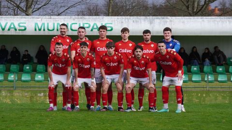 Once del Sof�n que se midi� al Ordes este domingo.