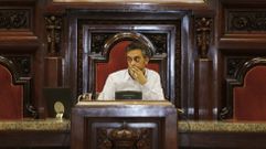 Xulio Ferreiro en el �ltimo pleno 