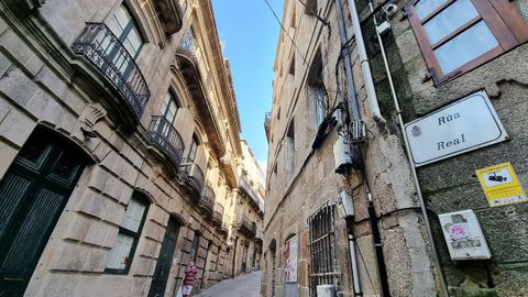 La calle Real de Vigo es otro de los lugares protegidos por Patrimonio desde 1946