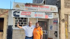 El mecnico Jos Capeln en Kenya.