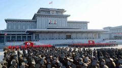 Desfile en Corea del Norte