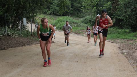 Una prueba de trail en Asturias