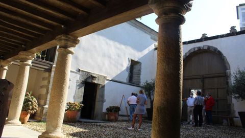 El Palacio del Marqus de Santa Cruz, en pleno casco de Castropol