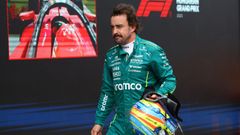 Fernando Alonso tras la clasificación del Gran Premio de Hungría 2025