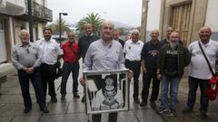 Homenaje sorpresa al buzo retirado de la Armada, Enrique Garca Manso