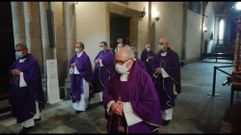 Funeral en la catedral de Mondo�edo por las v�ctimas del covid-19