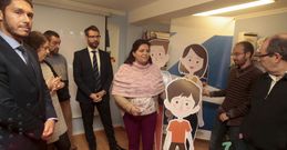 Roc�o Louz�n, en el centro, anunci� que Os Garc�a acompa�ar�n a Zona Aberta all� donde vaya. 