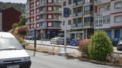 Uno de los radares comprados por el Concello, el instalado en Otero Pedrayo.