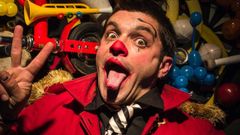 El payaso Peter Punk.