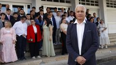 Manuel Rey, profesor que recibi� un homenaje