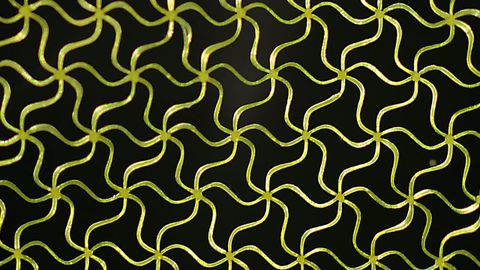 Detalle de la microestructura creada por los investigadores del CSIC