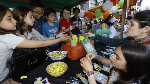 Mercado Semente en el Obelisco  