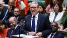 El primer ministro de Reino Unido Keir Starmer, este mi�rcoles, durante su �ltima sesi�n de control en el Parlamento.