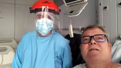 Si algo repite Miguel V�zquez es la palabra gracias. �Desde limpiadores hasta m�dicos, todos son extraordinarios�