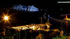 Tareas de rescate en el �Costa Concordia�