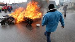 Protesta por el impago de las prejubilaciones de Naval GIj�n. CSI