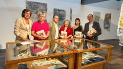La inauguraci�n de la exposici�n de obras de N�stor Goyanes, a principios de julio.