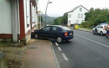 Varios coches han impactado en estos a�os contra esta vivienda.