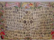 Cartel del Frente Popular en 1936 que se restaur� en Tor