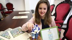 Natalia Zapatero, ganadora de la edici�n de 2017 del certamen eum�s