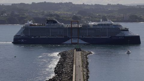 Quíntuple escala de cruceros en A Coruña