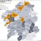 Evoluci�n del PIB por habitante