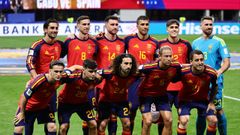 El once de Espa�a contra Cabo Verde