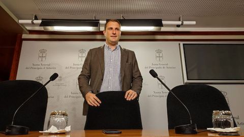 El secretario general de Foro Asturias, Adri�n Pumares