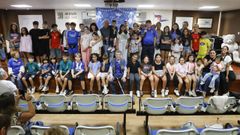 ASER reuni&oacute; a un centenar de ni&ntilde;os para su concurso de tapones en el Club del Mar de San Amaro