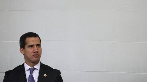 Juan Guaidó, presidente de la Asamblea Nacional de Venezuela