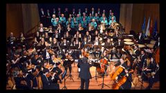 O concerto celebrado este domingo en Valga